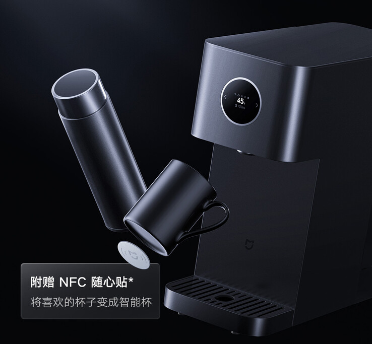 A Xiaomi Mijia Desktop Drinking Machine Smart Edition. (Fonte da imagem: Xiaomi)