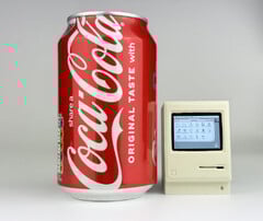 Nick Gillard constrói o pico-mac-nano, um Mac Classic de 62 mm de altura alimentado por um WaveShare Pico Zero. (Fonte da imagem: Nick Gillard)