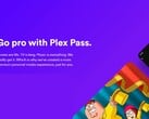 Arte promocional usada para comercializar o Plex Pass no local