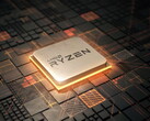 A AMD Ryzen 7 5800X3D foi submetida aos passos do Geekbench (imagem via AMD)