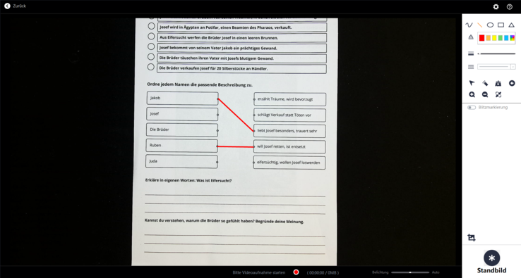 A CZUR ET Max também funciona como uma câmera de documentos.