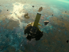 Uma captura de tela da revelação cinematográfica de Marathon em 2025 (fonte da imagem: Bungie Press Room)