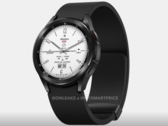 Renderização vazada do Galaxy Watch6 Classic. (Fonte: Steve Hemmerstoffer e MySmartPrice)