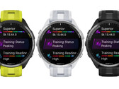 O Forerunner 965 virá em três cores com pulseiras de relógios intercambiáveis. (Fonte de imagem: Happy Run)