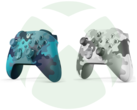 Dois dos próximos três controles de edição especial serão semelhantes aos controles de edição especial Mineral e Arctic camo (foto) lançados no passado. (Fonte da imagem: Microsoft - Editado)