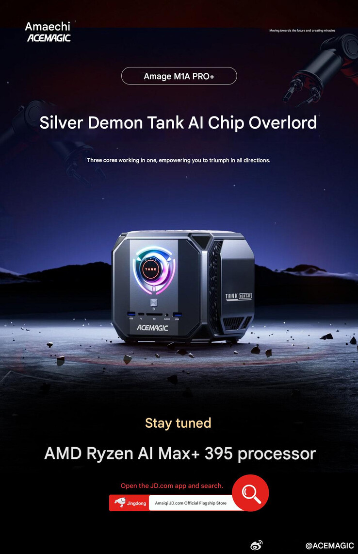 (Fonte da imagem: Acemagic - tradução automática)