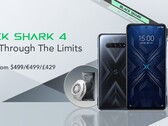 O Black Shark 4 está pronto para pré-encomenda. (Fonte: Black Shark)