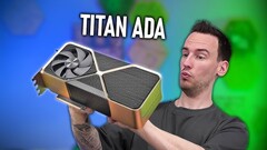 RTX Titan Ada Lovelace (Fonte da imagem: Der8auer no YouTube)