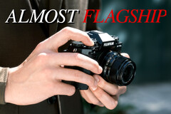 O Fujifilm X-T50 será um dispositivo quase carro-chefe em muitos aspectos - inclusive no preço. (Fonte da imagem: Fujifilm - editado)