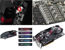 A ROG Matrix 285 trouxe recursos de overclocking (OC) do nível da placa-mãe para as GPUs