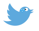 O Twitter perdeu 3/4 da força de trabalho desde outubro de 2022 (Fonte: logotipo do Twitter c/ edições)