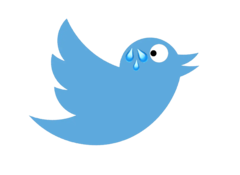 O Twitter perdeu 3/4 da força de trabalho desde outubro de 2022 (Fonte: logotipo do Twitter c/ edições)