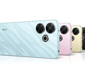 A Xiaomi oferece o Redmi 13 nas opções de cores Midnight Black, Ocean Blue, Pearl Pink e Sandy Gold. (Fonte da imagem: Xiaomi)