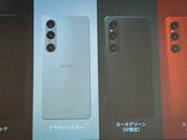 A Sony oferecerá o Xperia 1 VI com quatro opções de cores, pelo menos em alguns mercados. (Fonte da imagem: @MTRU_blog)