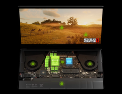 Espera-se que a GPU para laptop RTX 3070 TI seja tão rápida quanto uma versão móvel RTX 3080. (Fonte de imagem: Nvidia)