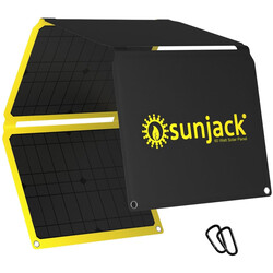 Em revisão: Painéis solares dobráveis SunJack. Unidade de revisão fornecida pela SunJack.