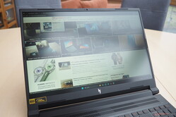 Visualização à luz do dia