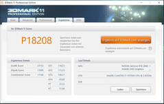 3DMark 11 (plugado, Extremo)