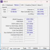 CPU-Z Memória