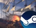 O novo vídeo de gameplay de Crosswind mostra a luta contra "The Bosun" - um pirata que empunha uma clava e é o primeiro chefe do jogo. (Fonte da imagem: Steam)