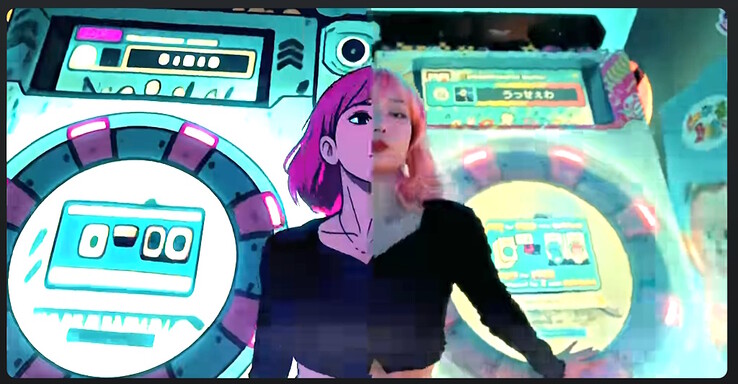 O Cyberlink PowerDirector pode criar rapidamente vídeos no estilo anime a partir de qualquer fonte. (Fonte da imagem: CyberLink)