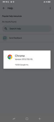 O Chrome 137 vem pré-instalado. (Fonte da imagem: Sergey Tarasov - Notebookcheck)