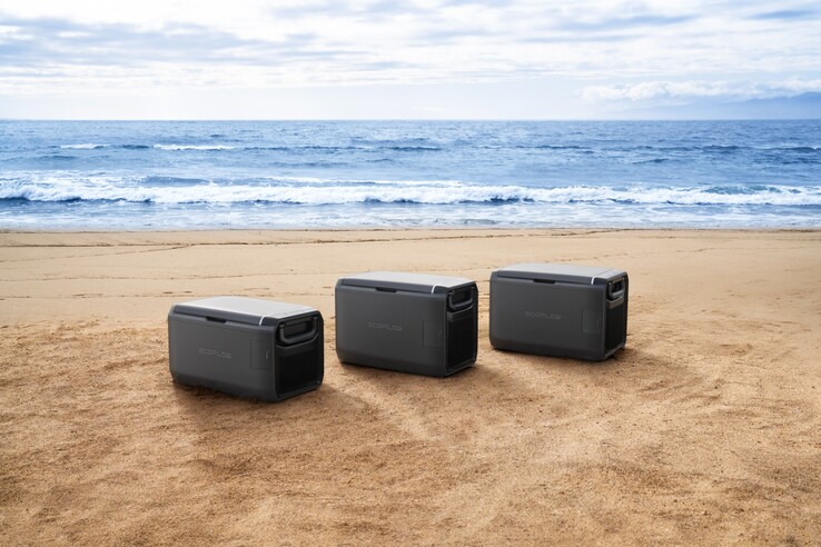 O EcoFlow Glacier Classic está disponível em três tamanhos, todos com a mesma capacidade de bateria. (Fonte da imagem: EcoFlow)
