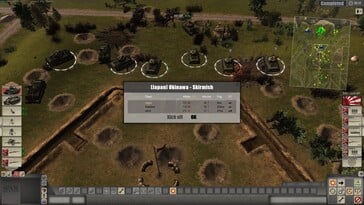 Na foto: Uma captura de tela do jogo Men of War: Assault Squad.