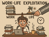 O equilíbrio entre a vida pessoal e profissional continua sendo prejudicado no Vale do Silício. (Fonte da imagem: AI generated)