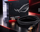 O cabo Ethernet Asus ROG Zoom Cat. 8 oferece uma largura de banda de 40 Gbps.