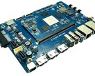 O novo Banana Pi CoM em um quadro de transporte. (Fonte de imagem: Banana Pi)