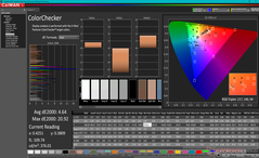 ColorChecker antes da calibração