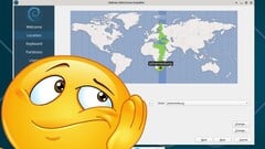 Lá vamos nós de novo. O instalador do Debian.