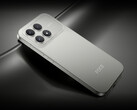 A Xiaomi vende o Poco F8 Pro nos acabamentos azul e preto, bem como na opção Titanium Silver mostrada aqui. (Fonte da imagem: Xiaomi)