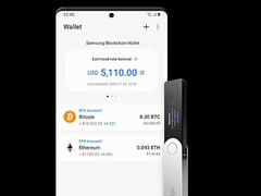 O comércio de criptografia da Coinbase chega à Samsung Wallet. (Fonte da imagem: Samsung)