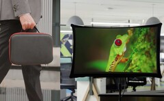 Splay Max: Um monitor grande e portátil para quem está em trânsito. (Fonte da imagem: Splay)