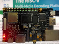 O SBC Allwinner D1, um computador de placa única com uma CPU RISC-V. (Todas as imagens via CNX Software)
