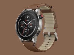 O Amazfit GTR 4 recebeu a versão atualizada 3.17.0.2, com novas características como a importação de rotas. (Fonte da imagem: Amazfit)