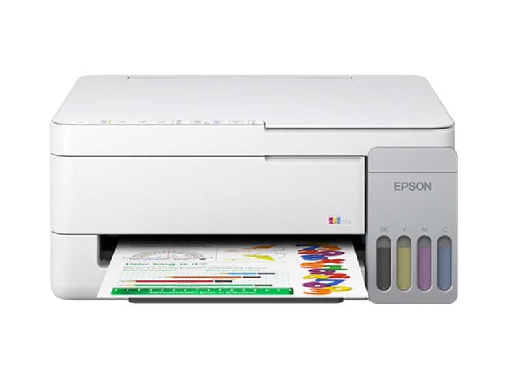 A impressora multifuncional colorida sem fio Epson L3351