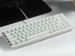 O Keychron Q16 HE 8K é o primeiro teclado com construção totalmente em cerâmica. (Fonte da imagem: Keychron)