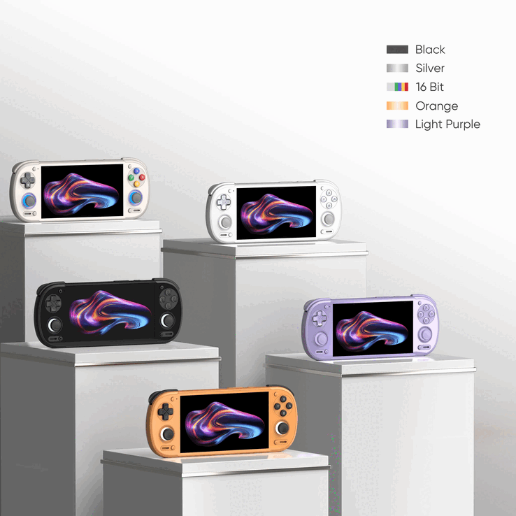 O Retroid Pocket 6 vem atualmente com 5 temas diferentes (fonte da imagem: Retroid)