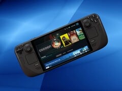 O LCD do Steam Deck. 