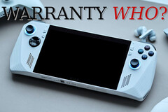 A Gamers Nexus descobriu mais uma falha no processo de garantia da Asus com o PC portátil Asus ROG Ally. Fonte da imagem: Notebookcheck - editado)