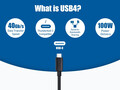 Destaques da característica USB4 (Fonte de imagem: Cable Matters)