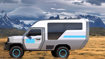 Um veículo de camping para viagens terrestres baseado em um IMV 0 elétrico poderia ser um veículo de aventura capaz. (Fonte da imagem: Toyota)