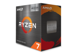 Uma imagem da embalagem do processador AMD Ryzen 7 5800X3D