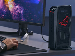 O Asus ROG NUC 2025 estará disponível na China no final deste mês, em abril de 2025 (Fonte da imagem: Asus)
