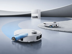 O aspirador de pó robô Aqua10 Roller da Dreame (na foto) é mais barato do que o Aqua10 Ultra Roller. (Fonte da imagem: Dreame)