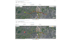 Viagem de teste do GNSS: resumo