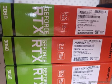 Gigabyte GeForce RTX 3060 Eagle OC. (Fonte da imagem: Onliner)